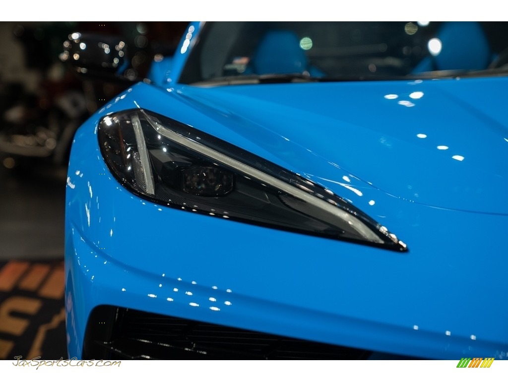 2021 Corvette Stingray Coupe - Rapid Blue / Tension/Twilight Blue photo #18