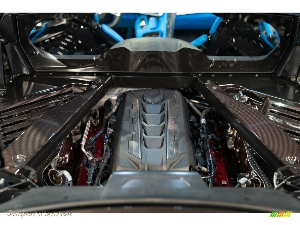 2021 Corvette Stingray Coupe - Rapid Blue / Tension/Twilight Blue photo #30