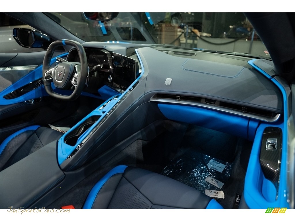 2021 Corvette Stingray Coupe - Rapid Blue / Tension/Twilight Blue photo #34