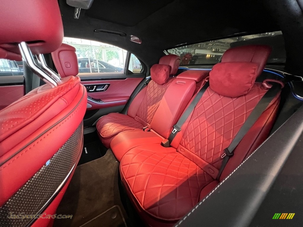 2021 S 580 4Matic Sedan - Onyx Black / Carmine Red/Black photo #3