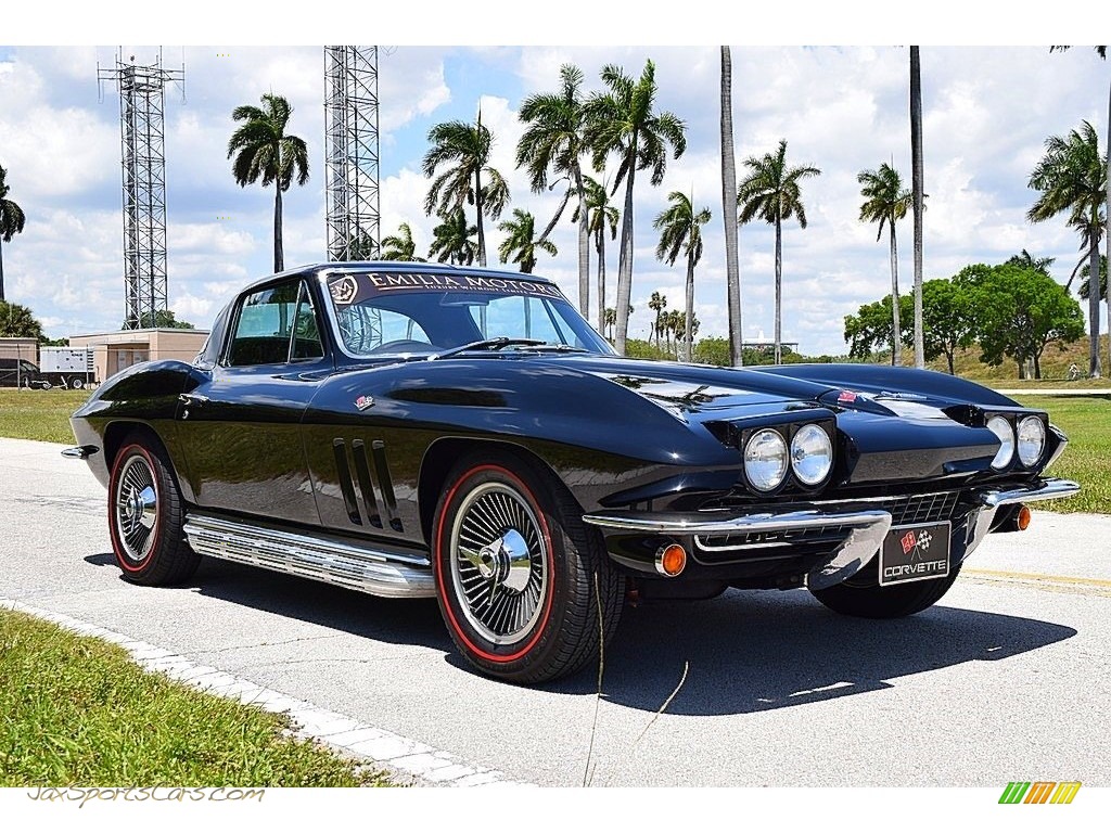 1966 Corvette Sting Ray Coupe - Tuxedo Black / Black photo #2