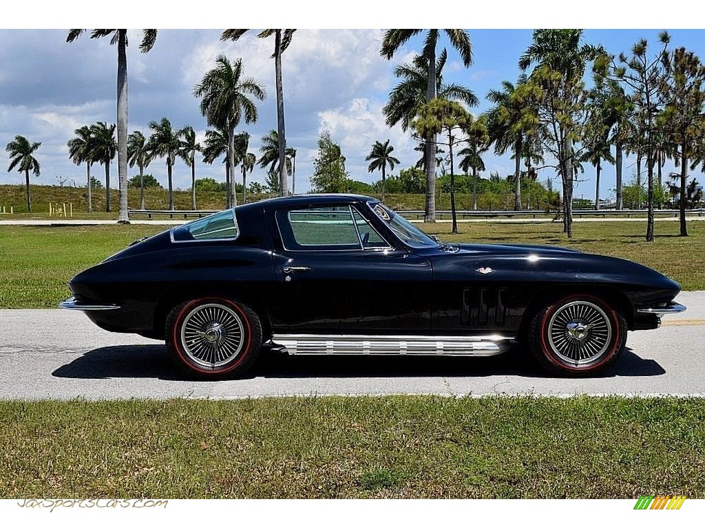 1966 Corvette Sting Ray Coupe - Tuxedo Black / Black photo #3