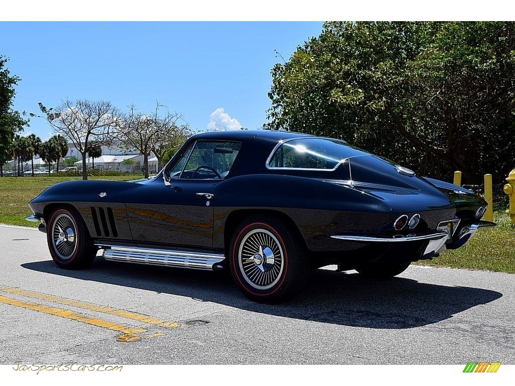 1966 Corvette Sting Ray Coupe - Tuxedo Black / Black photo #6