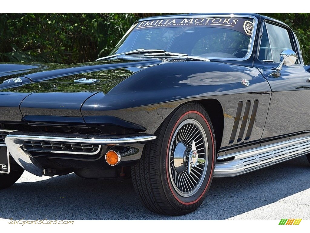 1966 Corvette Sting Ray Coupe - Tuxedo Black / Black photo #10