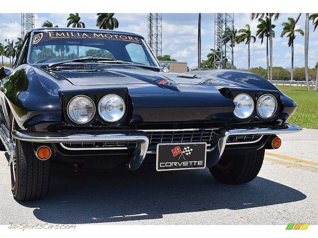 1966 Corvette Sting Ray Coupe - Tuxedo Black / Black photo #12