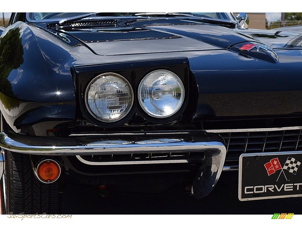 1966 Corvette Sting Ray Coupe - Tuxedo Black / Black photo #13