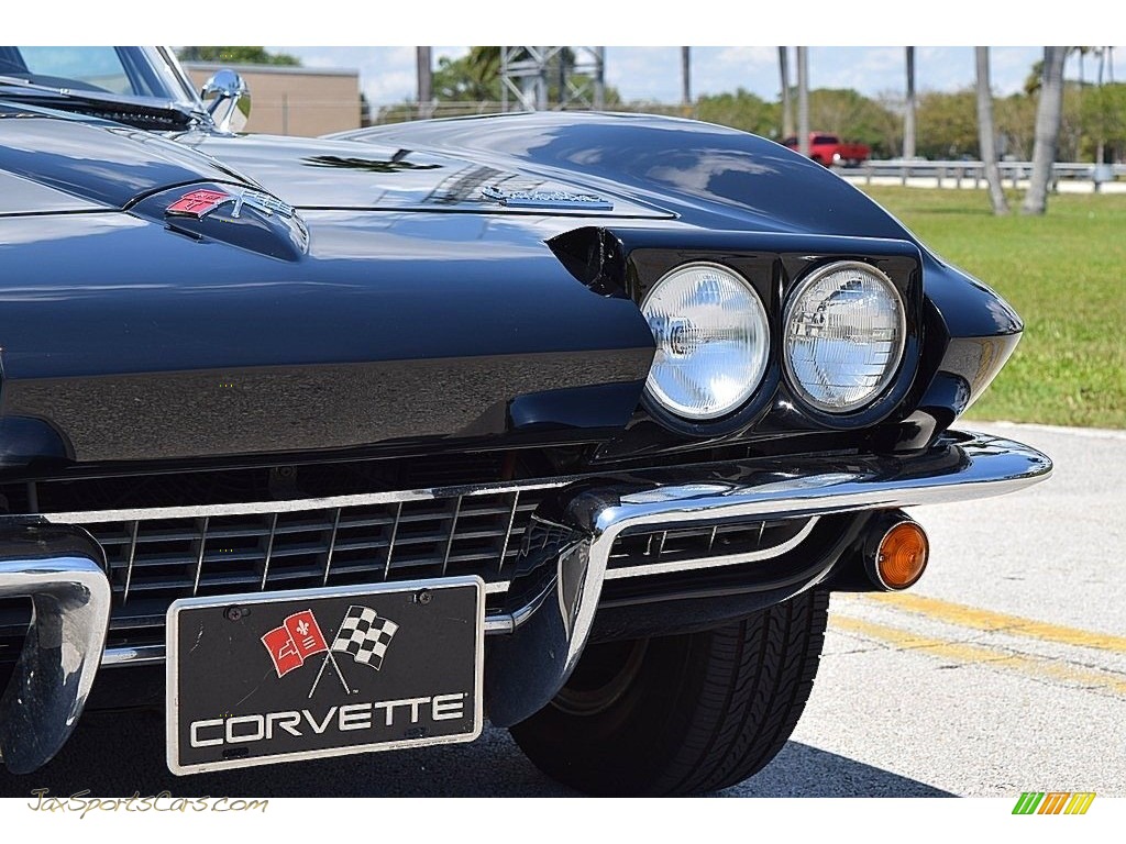 1966 Corvette Sting Ray Coupe - Tuxedo Black / Black photo #14