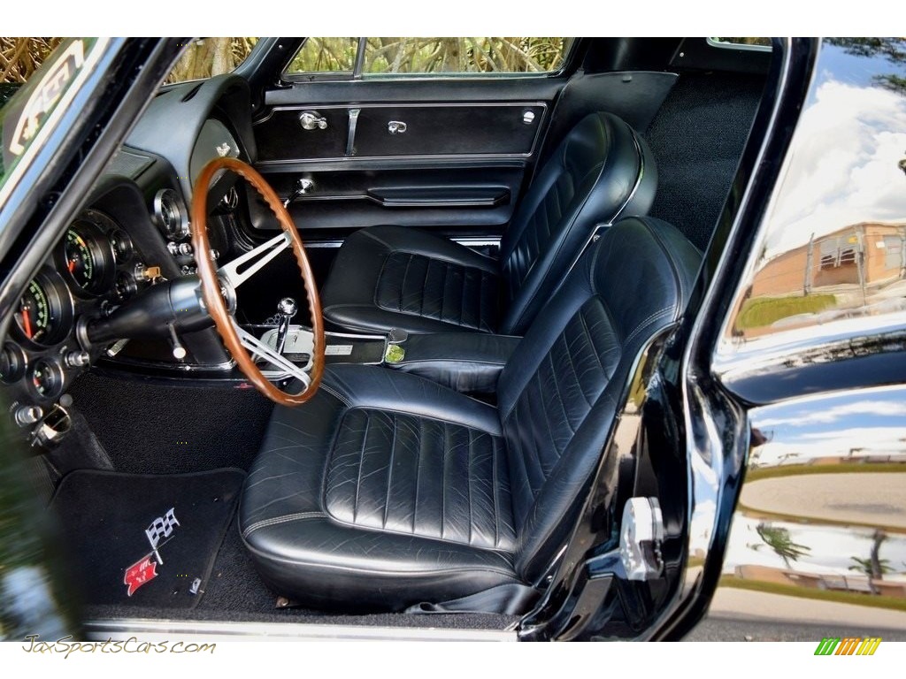 1966 Corvette Sting Ray Coupe - Tuxedo Black / Black photo #22