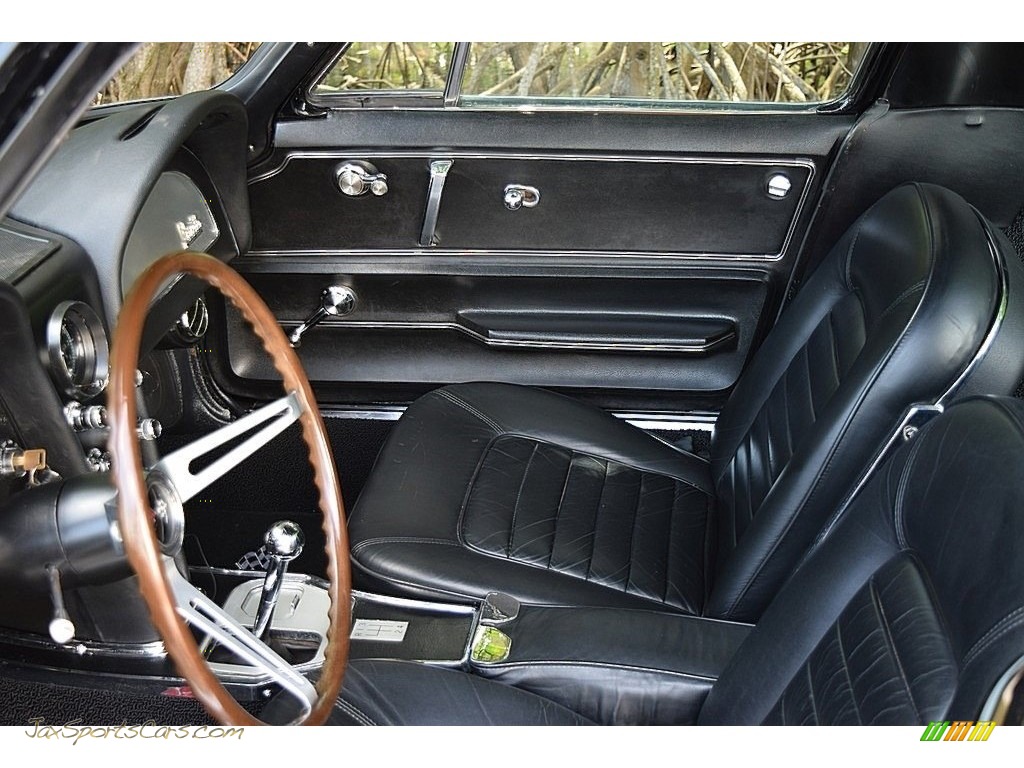 1966 Corvette Sting Ray Coupe - Tuxedo Black / Black photo #23