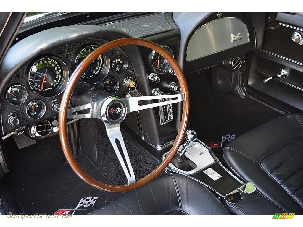 1966 Corvette Sting Ray Coupe - Tuxedo Black / Black photo #25