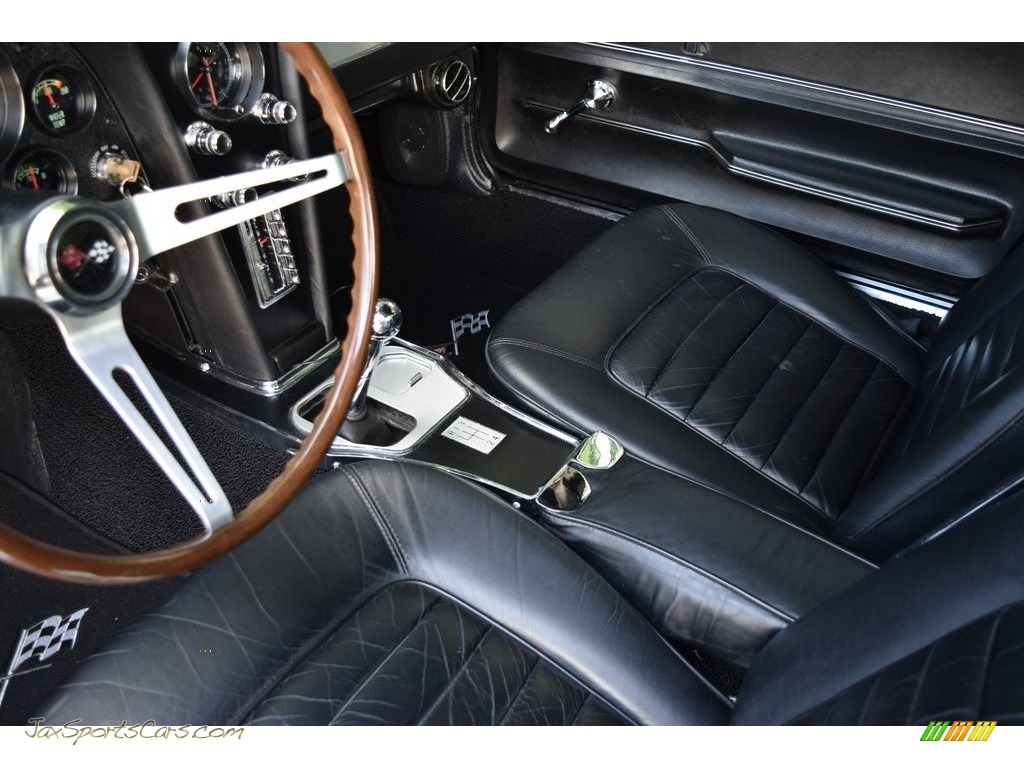1966 Corvette Sting Ray Coupe - Tuxedo Black / Black photo #28