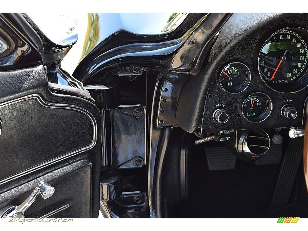 1966 Corvette Sting Ray Coupe - Tuxedo Black / Black photo #29
