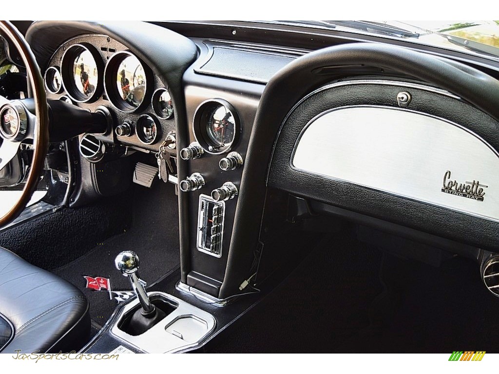 1966 Corvette Sting Ray Coupe - Tuxedo Black / Black photo #35