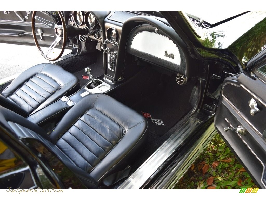 1966 Corvette Sting Ray Coupe - Tuxedo Black / Black photo #37