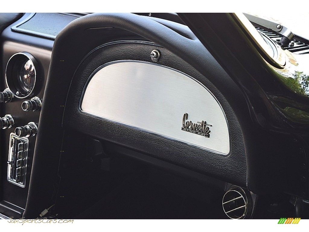 1966 Corvette Sting Ray Coupe - Tuxedo Black / Black photo #44