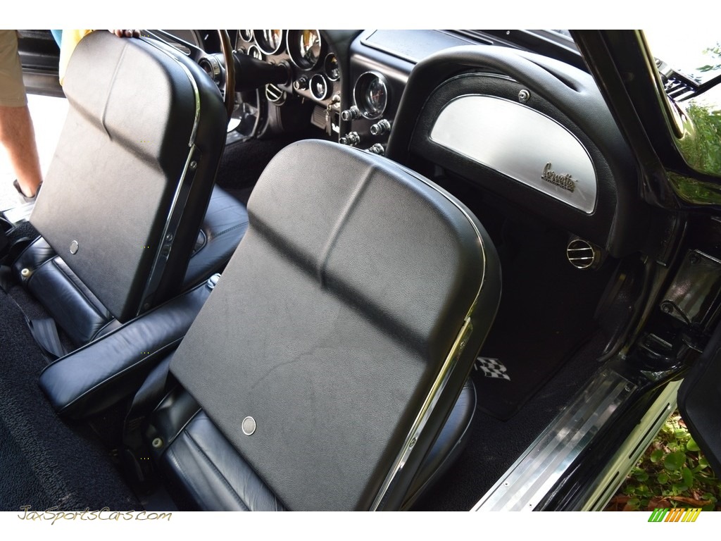 1966 Corvette Sting Ray Coupe - Tuxedo Black / Black photo #54