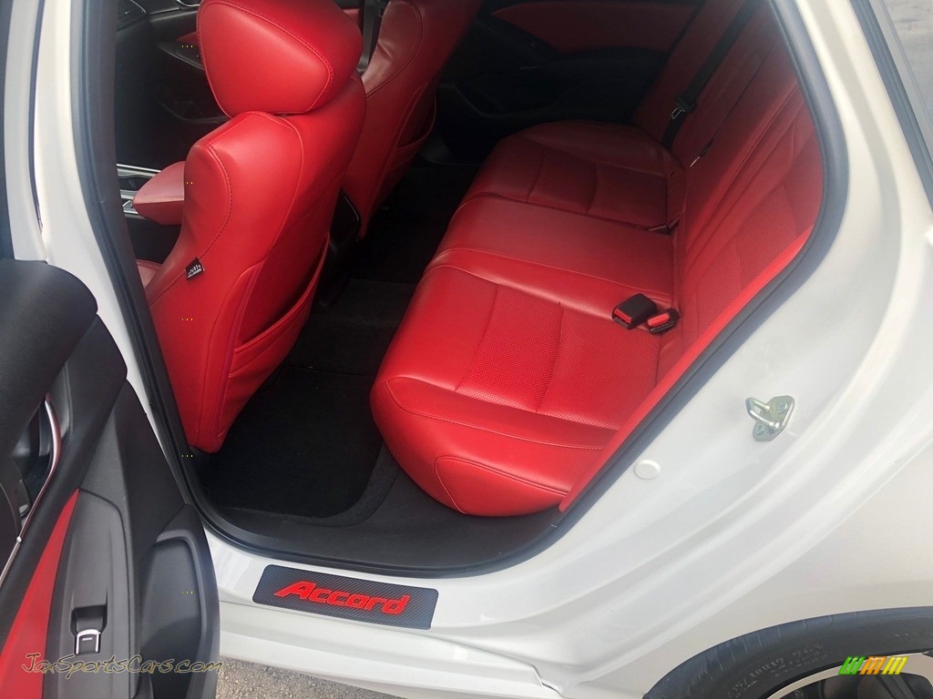 2018 Accord Sport Sedan - Platinum White Pearl / Black photo #13