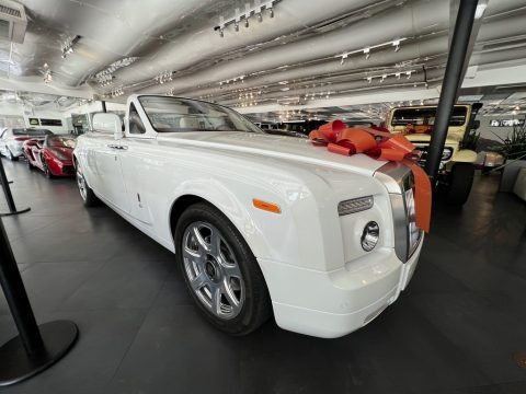 Arctic White 2011 Rolls-Royce Phantom Drophead Coupe