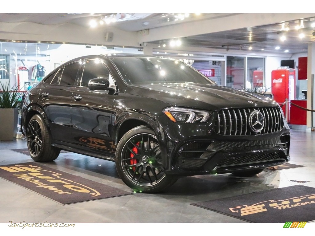 2021 GLE 63 S AMG 4Matic Coupe - Black / Classic Red/Black photo #1