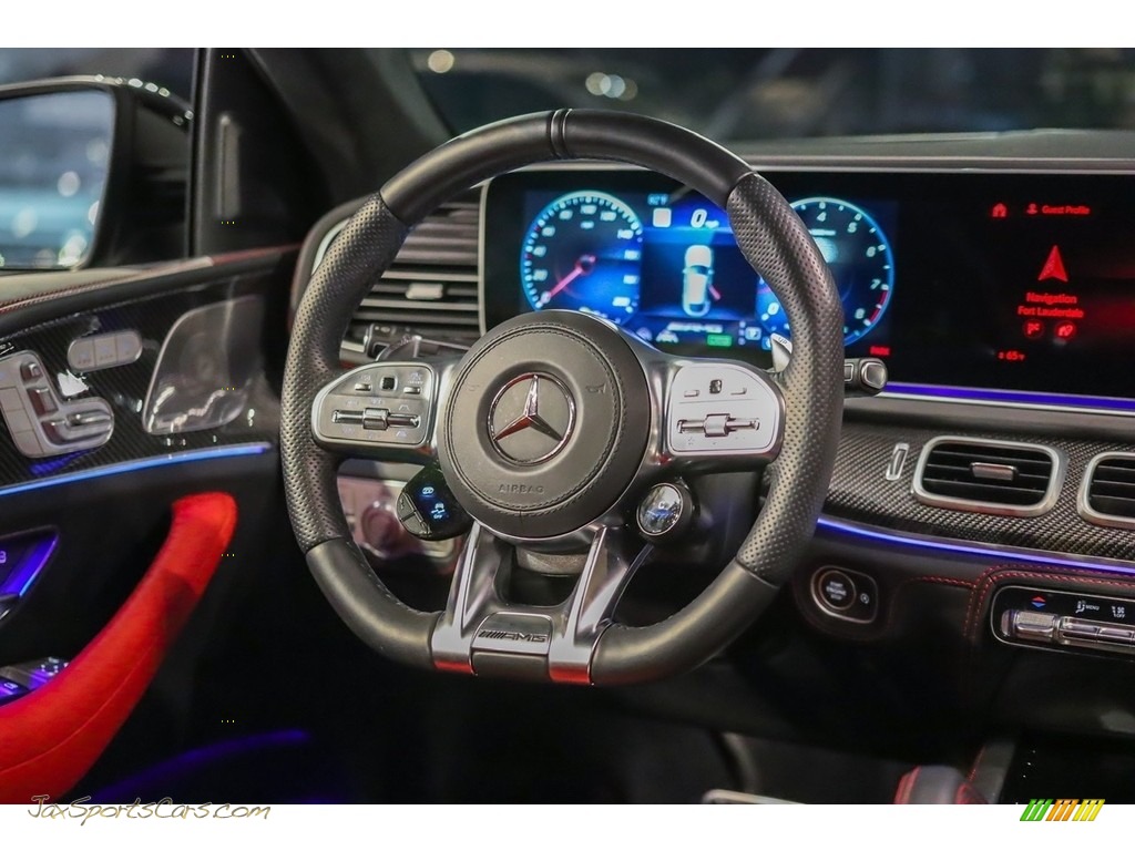 2021 GLE 63 S AMG 4Matic Coupe - Black / Classic Red/Black photo #12