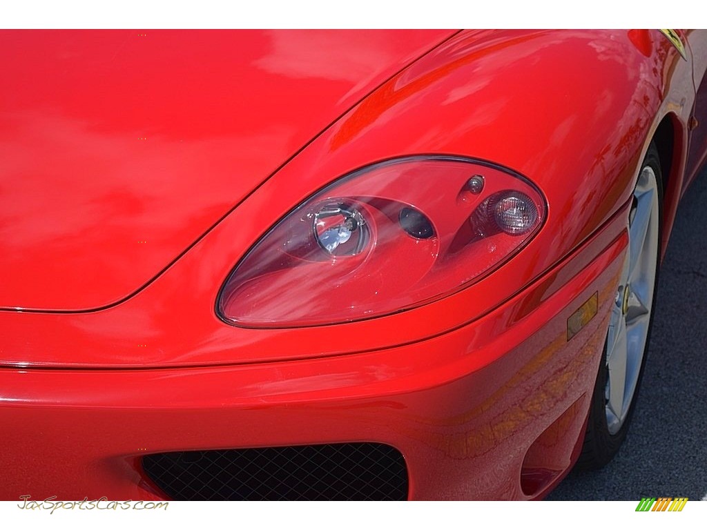2004 360 Spider - Rosso Corsa (Red) / Tan photo #22