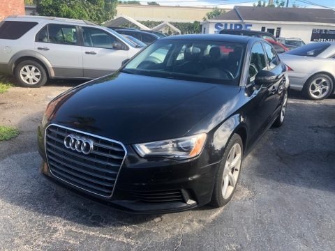 Brilliant Black 2015 Audi A3 1.8 Premium