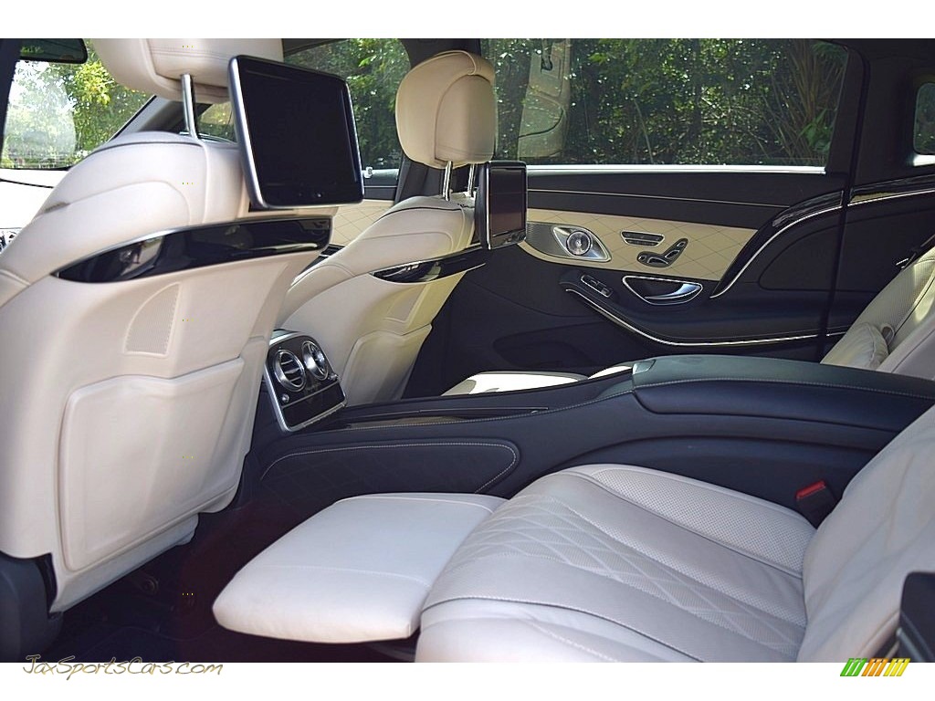 2016 S Mercedes-Maybach S600 Sedan - designo Diamond White Metallic / Porcelain/Black photo #29