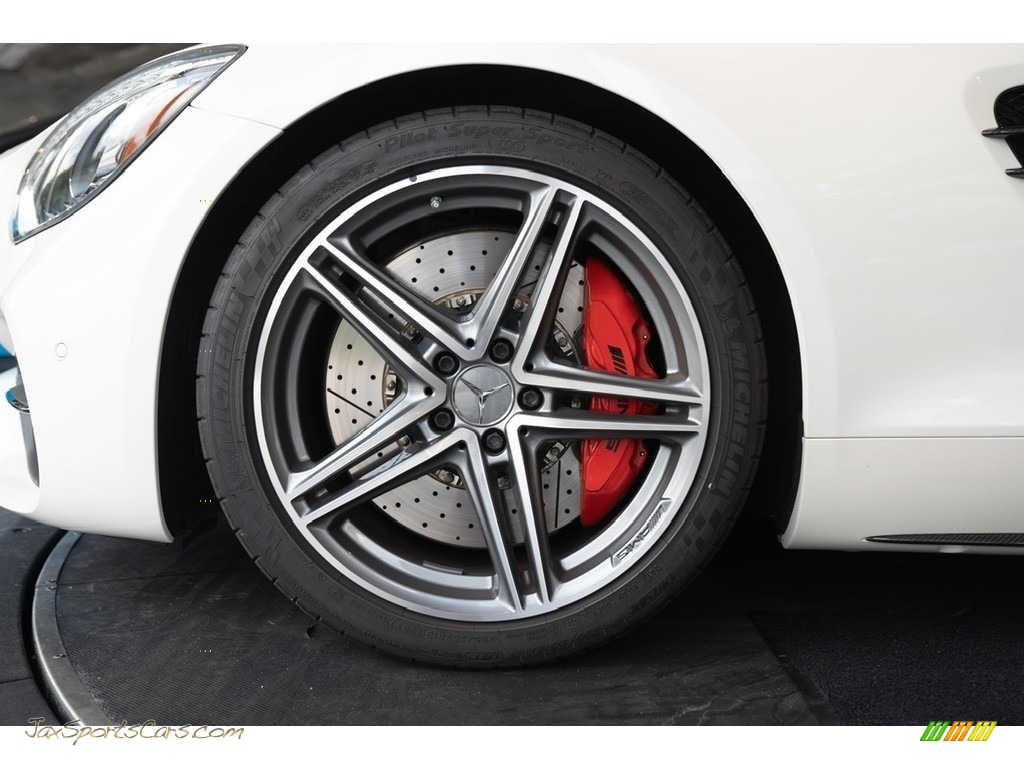 2019 AMG GT C Roadster - designo Diamond White Metallic / Red Pepper/Black photo #40