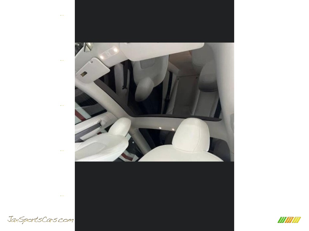 2022 Model 3 Long Range AWD - Pearl White Multi-Coat / White photo #7