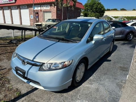 Alabaster Silver Metallic 2006 Honda Civic Hybrid Sedan