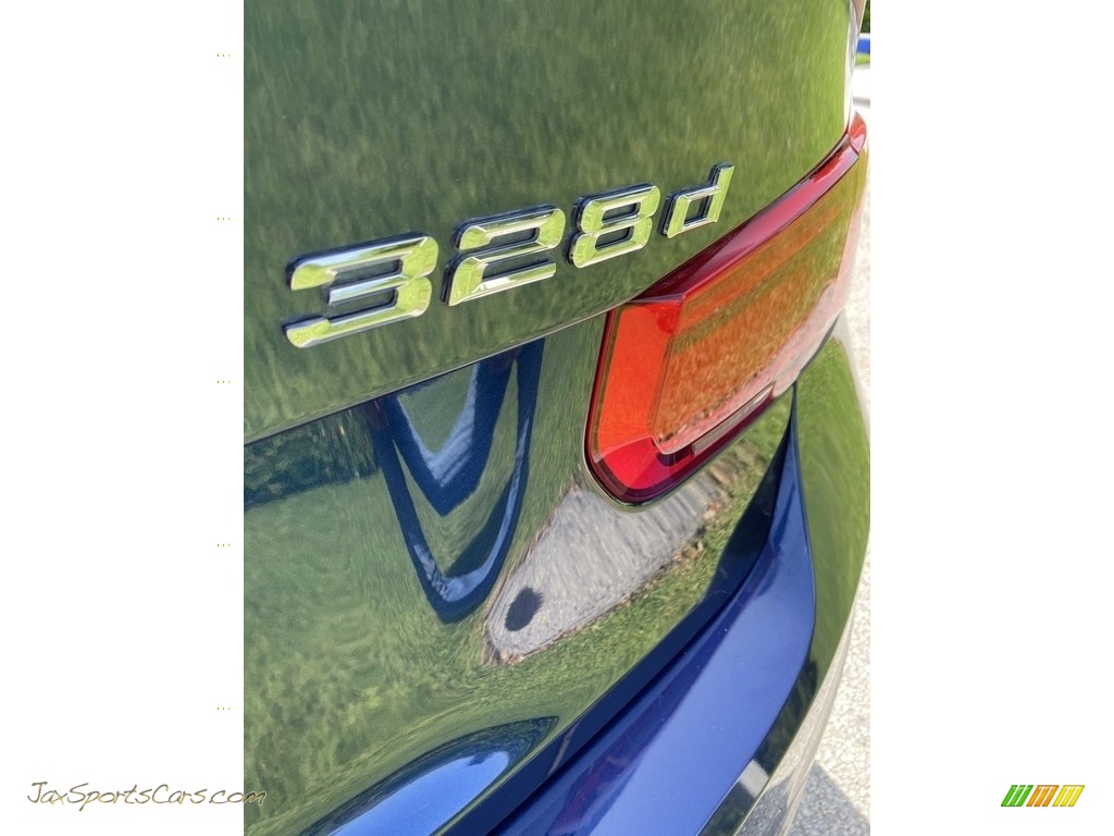 2017 3 Series 328d Sedan - Mediterranean Blue Metallic / Oyster photo #8