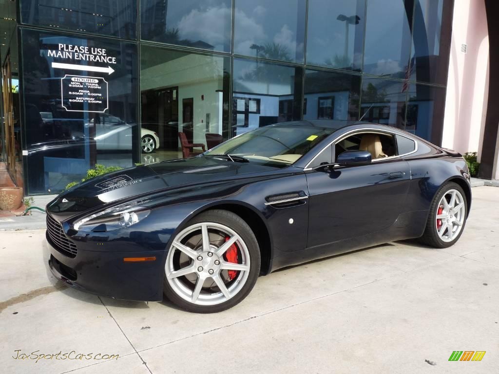 2007 Aston Martin V8 Vantage Coupe In Midnight Blue Photo 11 C04913