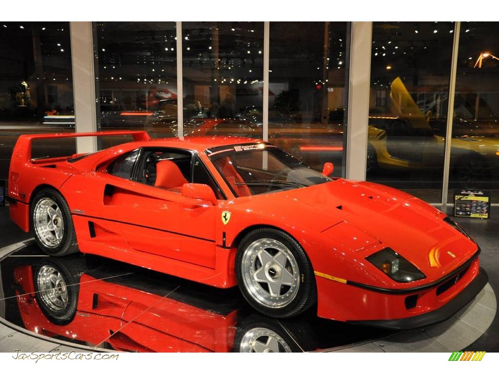 Red / Red Ferrari F40 