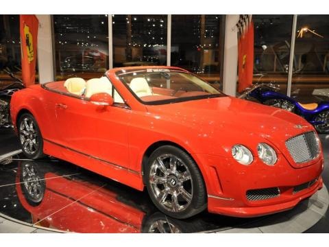 St. James Red 2007 Bentley Continental GTC St. James Red 2007 Bentley Continental GTC