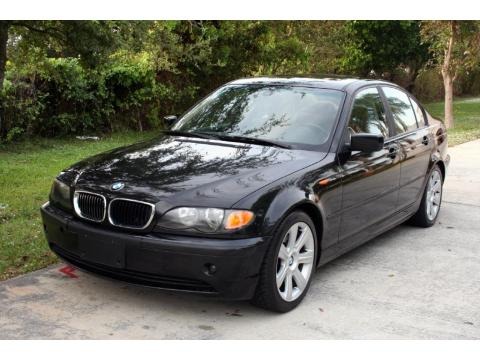 Jet Black 2003 BMW 3 Series 325i Sedan