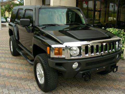 Black 2007 Hummer H3 Black 2007 Hummer H3