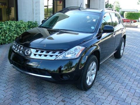 Super Black 2007 Nissan Murano SL AWD