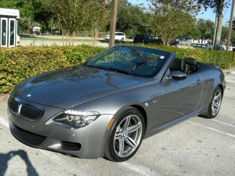Silverstone Metallic 2008 BMW M6 Convertible