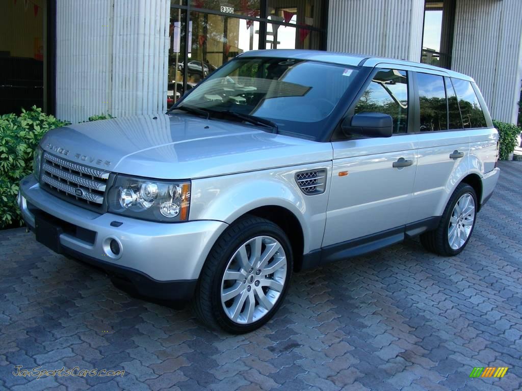 2006 Range Rover Sport Supercharged - Zambezi Silver Metallic / Ebony Black photo #1