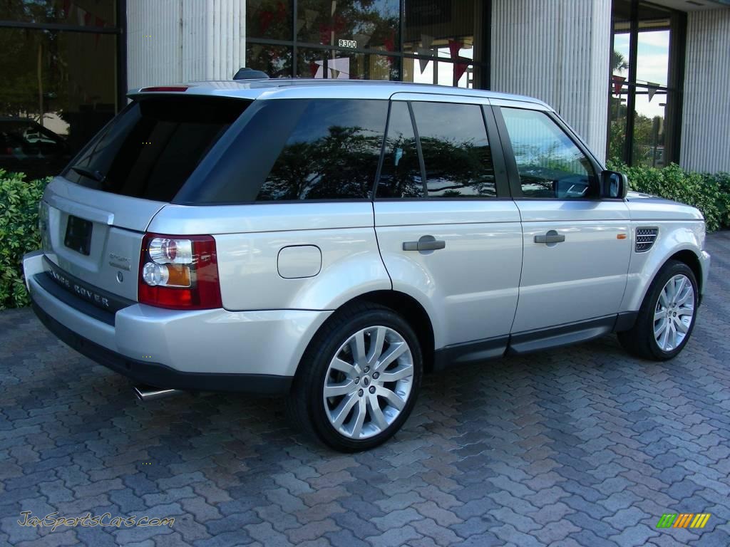 2006 Range Rover Sport Supercharged - Zambezi Silver Metallic / Ebony Black photo #5