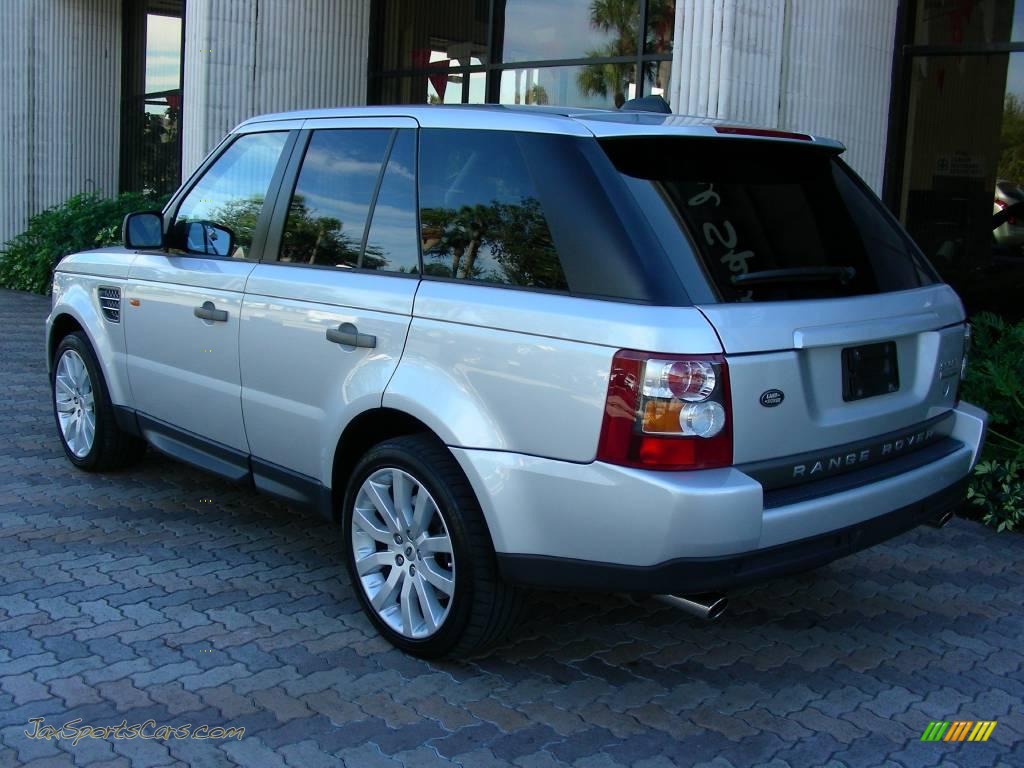 2006 Range Rover Sport Supercharged - Zambezi Silver Metallic / Ebony Black photo #6