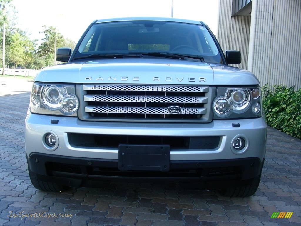 2006 Range Rover Sport Supercharged - Zambezi Silver Metallic / Ebony Black photo #7