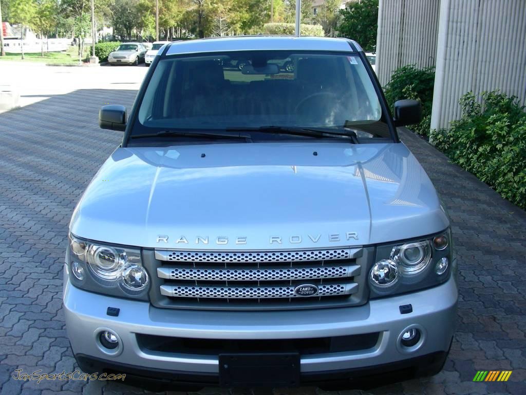 2006 Range Rover Sport Supercharged - Zambezi Silver Metallic / Ebony Black photo #8