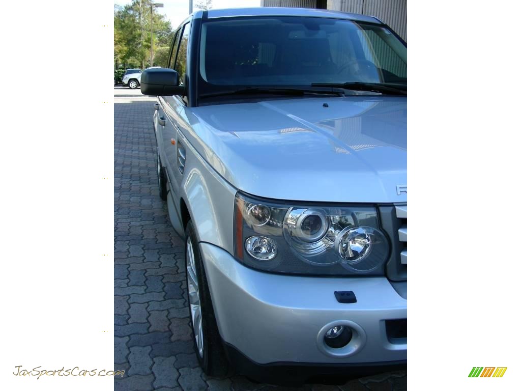 2006 Range Rover Sport Supercharged - Zambezi Silver Metallic / Ebony Black photo #9