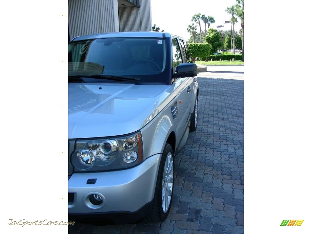 2006 Range Rover Sport Supercharged - Zambezi Silver Metallic / Ebony Black photo #10