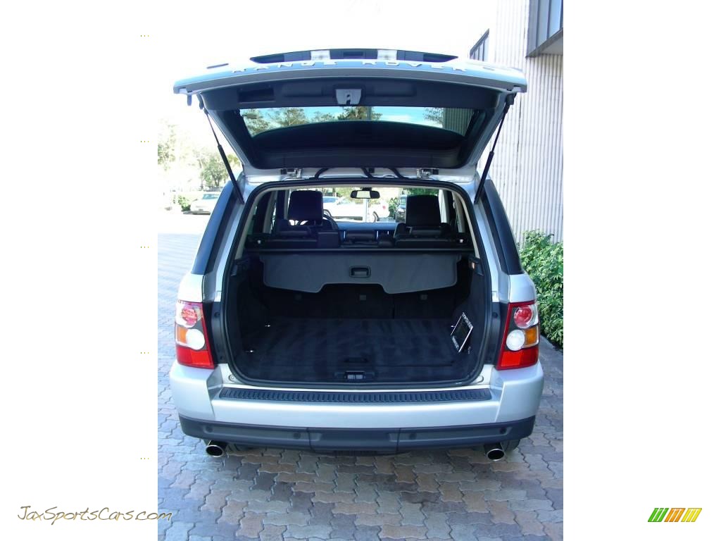 2006 Range Rover Sport Supercharged - Zambezi Silver Metallic / Ebony Black photo #16