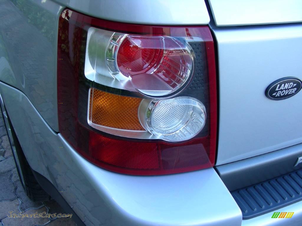 2006 Range Rover Sport Supercharged - Zambezi Silver Metallic / Ebony Black photo #19
