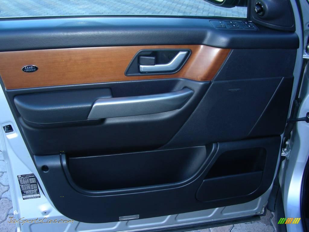2006 Range Rover Sport Supercharged - Zambezi Silver Metallic / Ebony Black photo #32