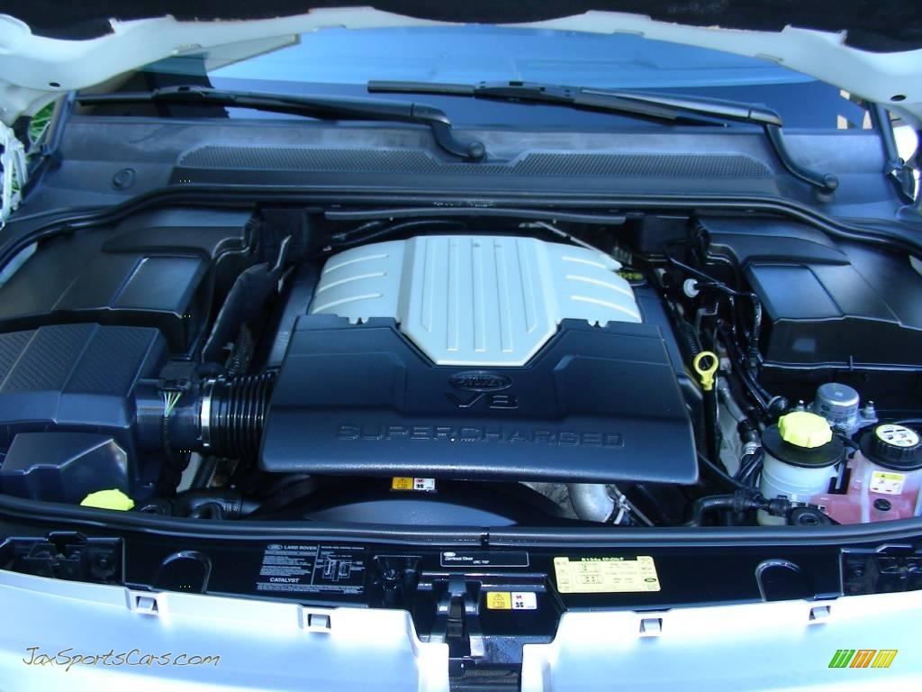 2006 Range Rover Sport Supercharged - Zambezi Silver Metallic / Ebony Black photo #35