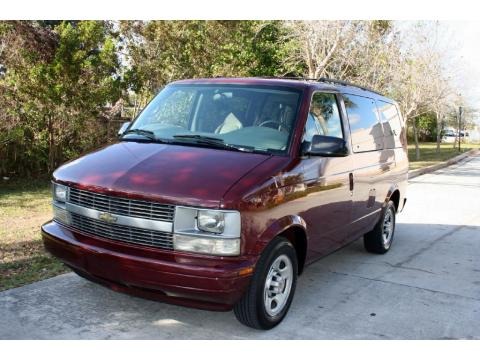 Dark Carmine Red Metallic 2005 Chevrolet Astro Passenger Van Dark Carmine Red Metallic 2005 Chevrolet Astro Passenger Van